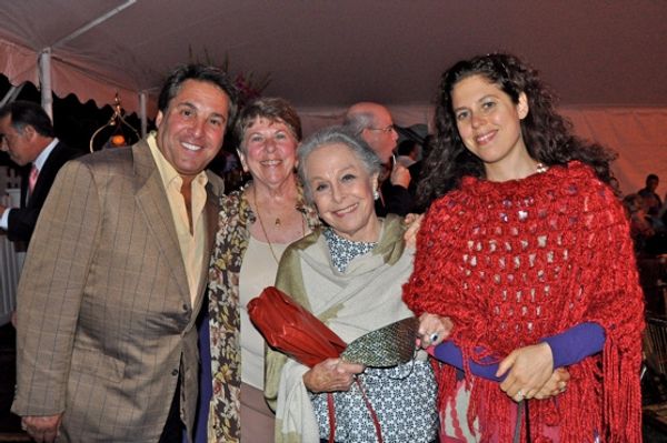 Edward Turen, Abby Schroeder, Marge Champion and Rachel Schroeder Photo