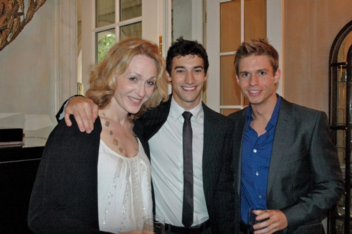 Jan Maxwell, Jason Berrent and Hunter Ryan Herdlicka at 