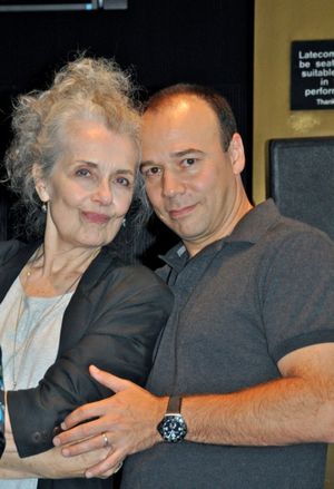 Mary Beth Piel and Danny Burstein Photo