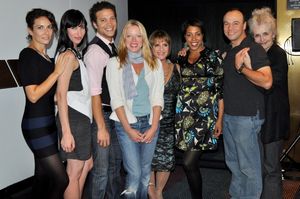 Laura Benanti, Nikka Graff Lanzarone , Justin Guarini, Sherie Rene Scott, Patti LuPon Photo