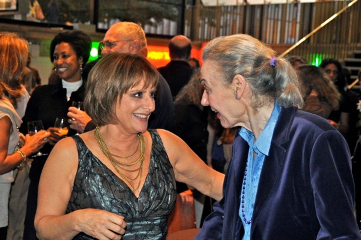 Patti Lupone and Marian Seldes at 