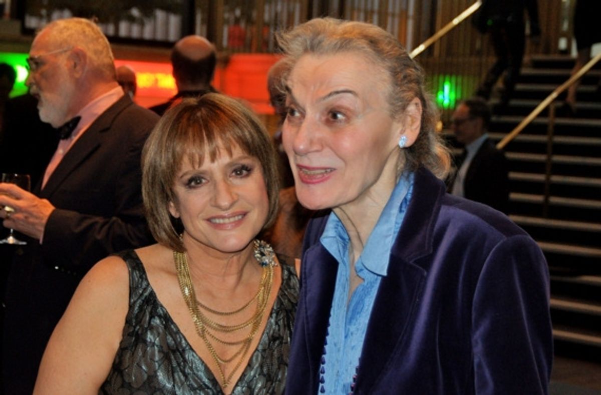 Patti Lupone and Marian Seldes at 
