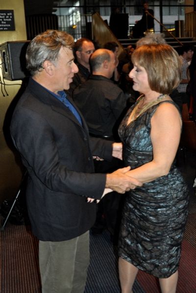 Stephen Schwartz and Patti Lupone Photo