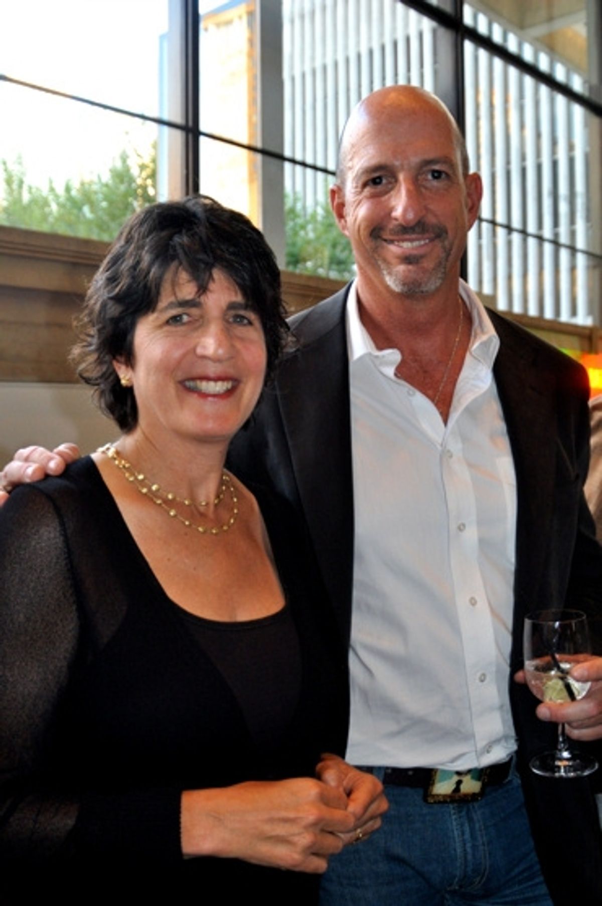 Amy Bennert and Mark Caligiuri at Patti LuPone & Friends Celebrate 'Memoir 'Release!