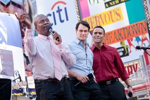 Matt Bogart, Tituss Burgess, and Christopher Jackson Photo