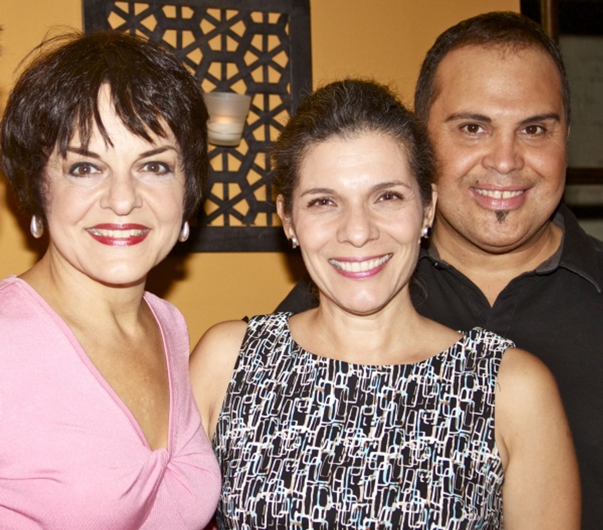 Priscilla Lopez, Blanca Camacho and Eliseo Roman at 