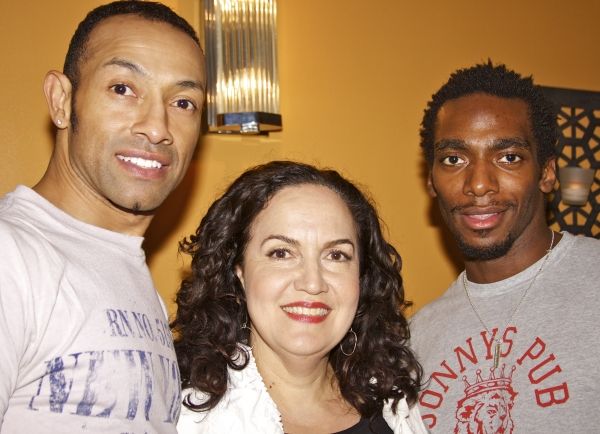 Michael Fielder, Olga Merediz and Daniel J. Watts Photo