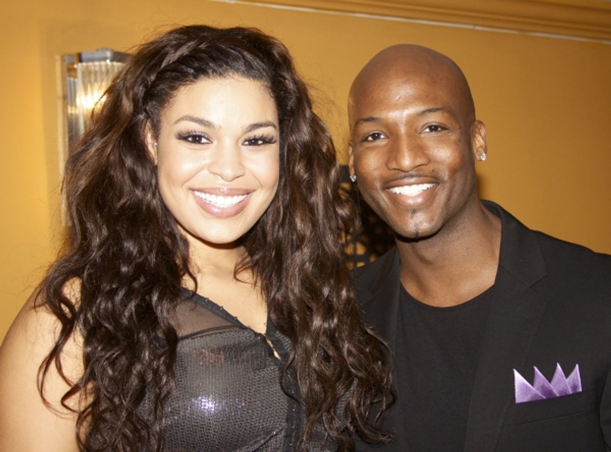 Jordin Sparks and Clifton Oliver at 