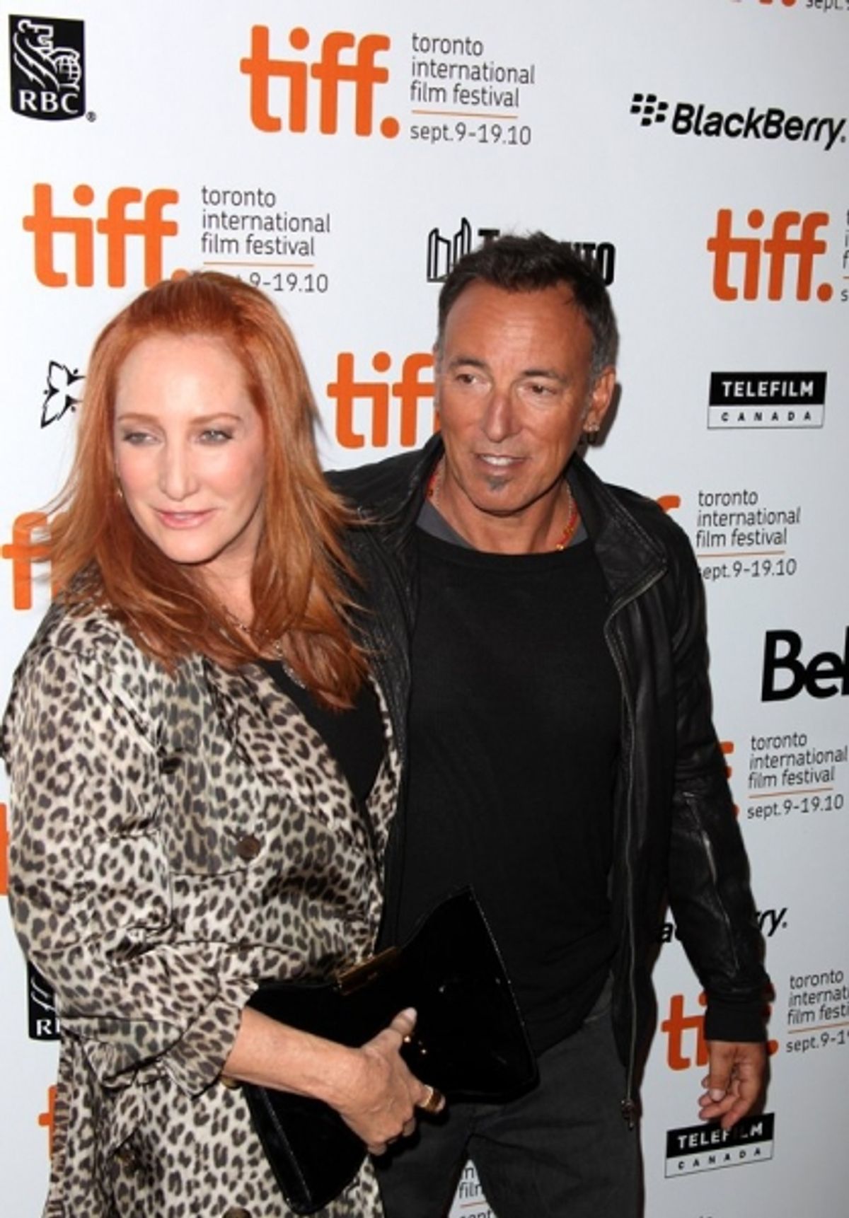 Bruce Springsteen and Wife Patti Scialfa  at 