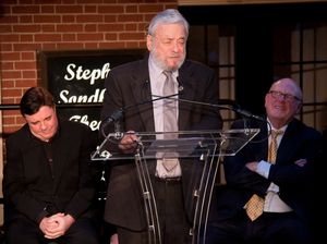 Nathan Lane, Stephen Sondheim, and Tom Tuft Photo