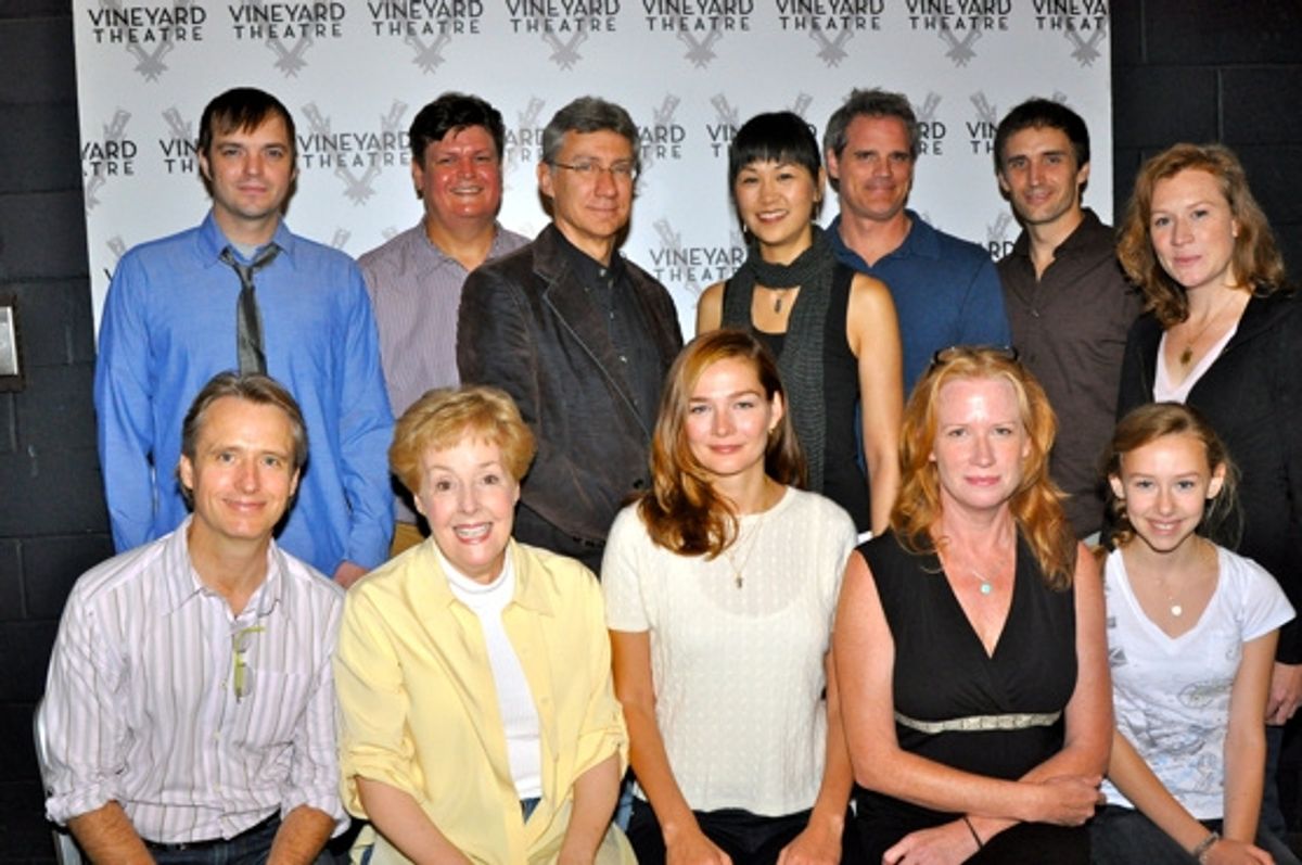 The Cast of Middletown-Linus Roache, Georgia Engel, Heather Burns, Johanna Day, Olivia Scott, James McMenamin, Ed Jewett, David Garrison, Cindy Cheung, Michael Park, Pete Simpson and McKenna Kerrigan at 