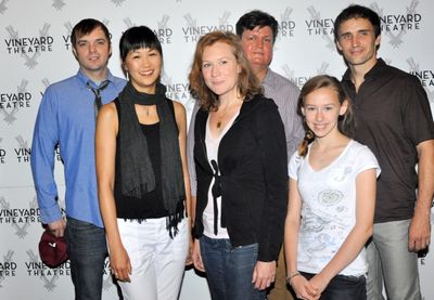 James McMenamin, Cindy Cheung, McKenna Kerrigan, Ed Jewett, Olivia Scott and Pete Sim Photo