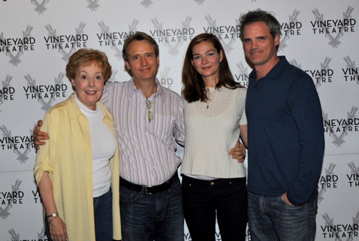 Georgia Engel, Linus Roache, Heather Burns and Michael Park at 