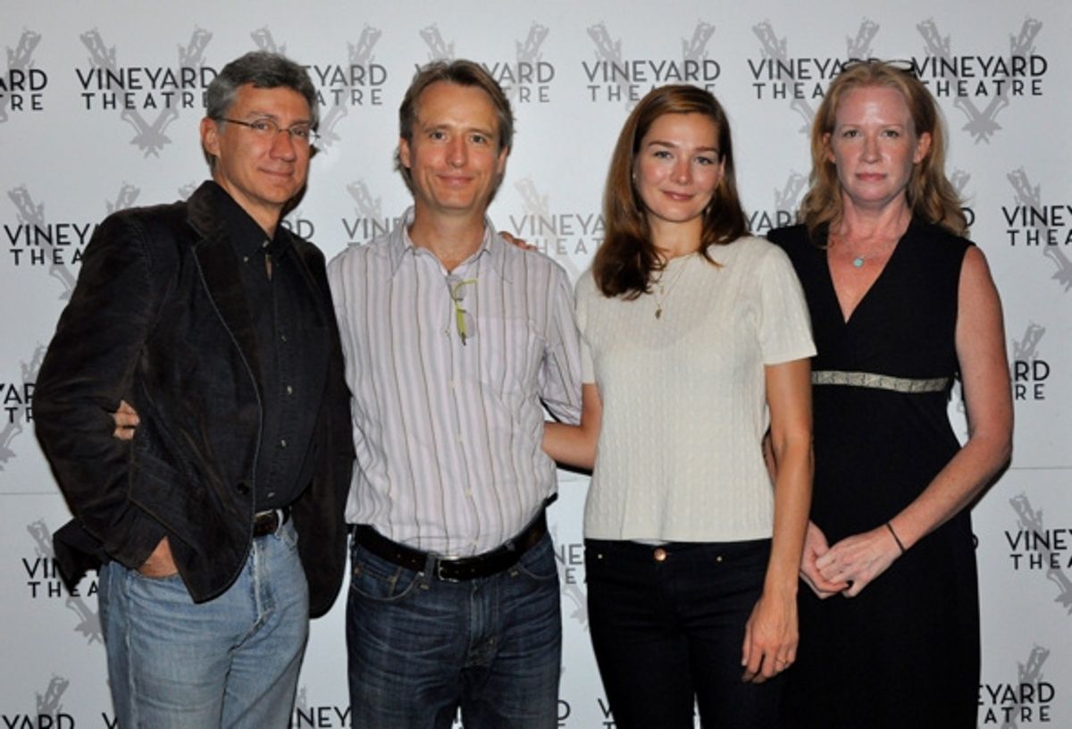 David Garrison, Linus Roache, Heather Burns and Johanna Day at 