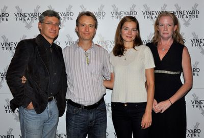 David Garrison, Linus Roache, Heather Burns and Johanna Day Photo