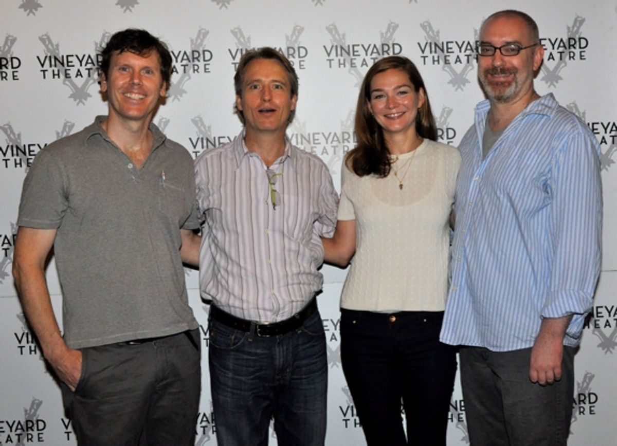 Will Eno, Linus Roache, Heather Burns and Ken Rus Schmoll at 
