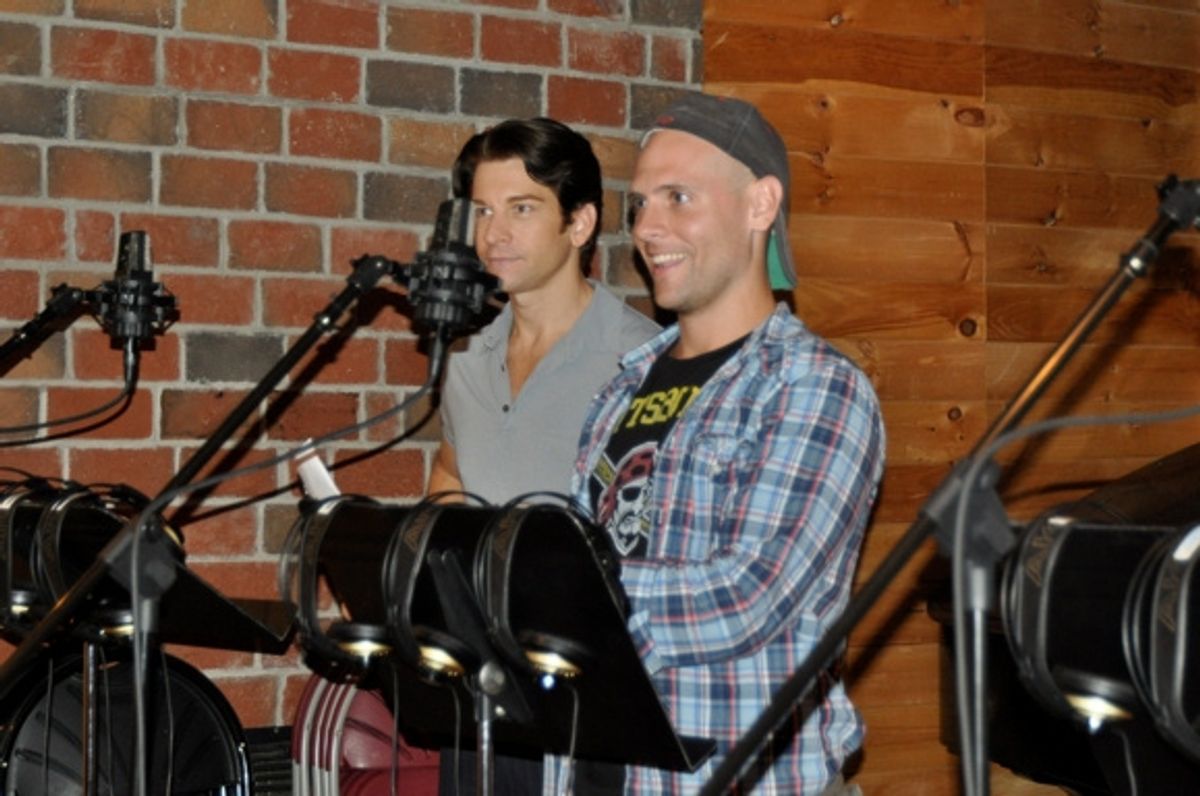 Andy Karl and Jerad Bortz at 