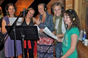 Christy Ney, Alicia Albright, Stephanie Torns,  Katie Rose Clarke and Hope Fitzgerald Photo