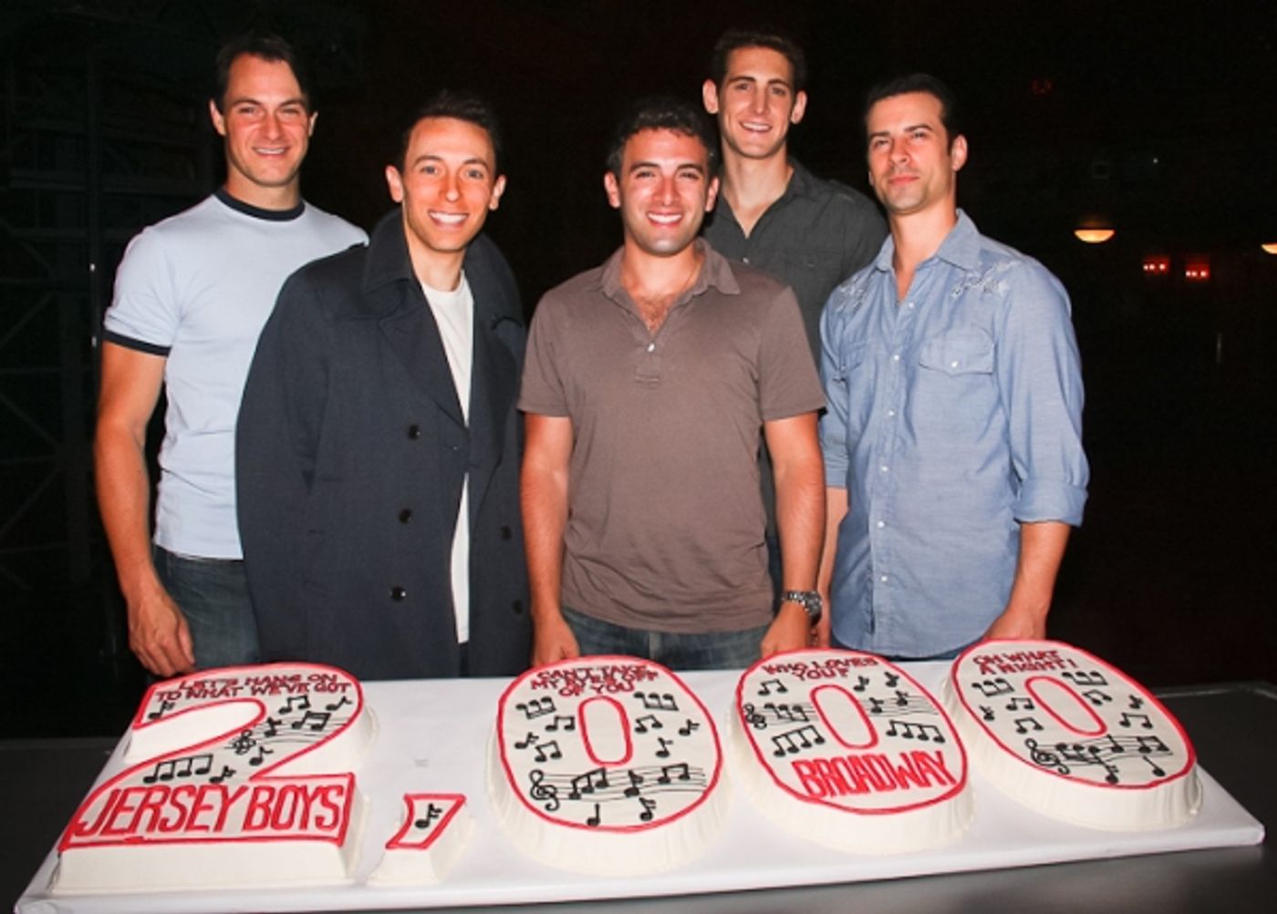 Photo Coverage: JERSEY BOYS Celebrates 2000 Performances on Broadway  Image