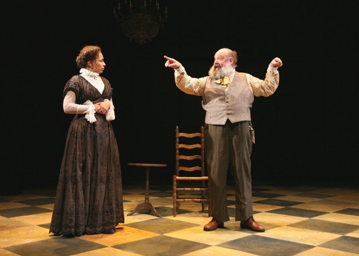 Tamara Tunie and John Ahlin at 