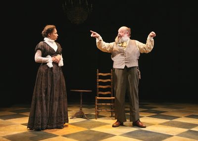 Tamara Tunie and John Ahlin Photo