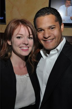 Aubrey Dollar and Brandon J. Dirden Photo