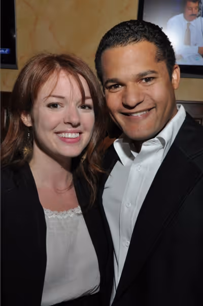Aubrey Dollar and Brandon J. Dirden Photo