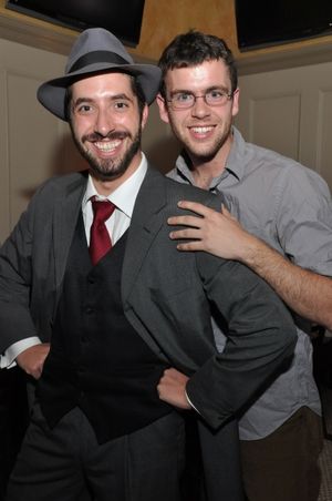 Musicians Alexander Sovronsky (Fiddle) and Bennett Sullivan (Banjo/Mandolin)  Photo