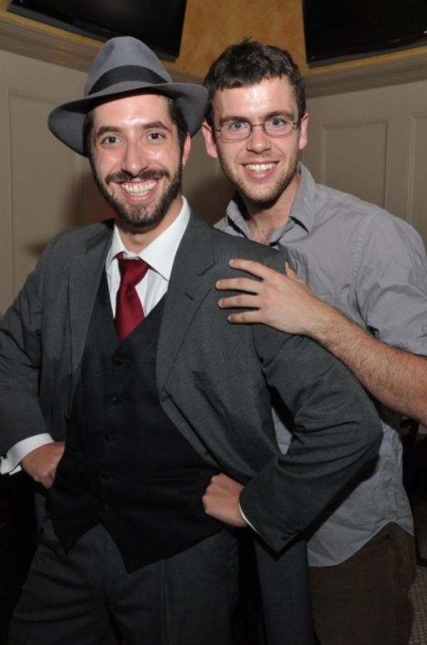 Musicians Alexander Sovronsky (Fiddle) and Bennett Sullivan (Banjo/Mandolin)  Photo