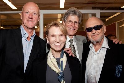 Andre de Raff (CEO of Imagem), Barbra Strouse, Ted Chapin (President of Rodgers and H Photo