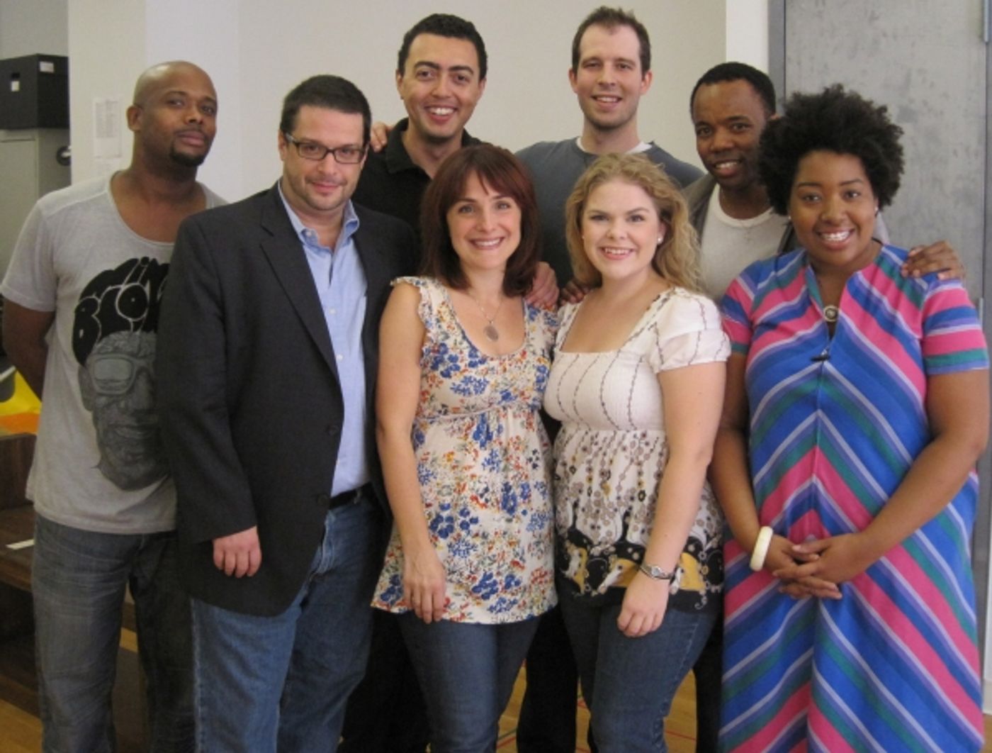 Photo Flash: IN TRANSIT Rehearsal Photos  Image