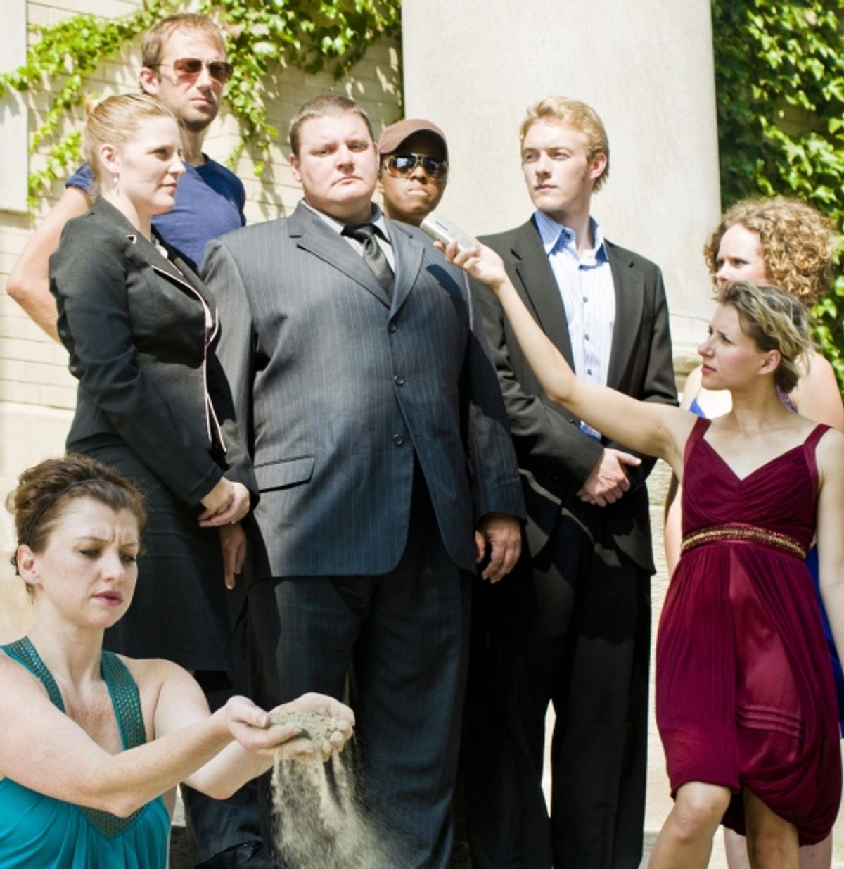 Anna Carini, Calliope Porter, Jeremy Fisher, Howie Johnson, Ebony Wimbs, Brett Schneider, Dominica Fisher, Cyd Blakewell  at 