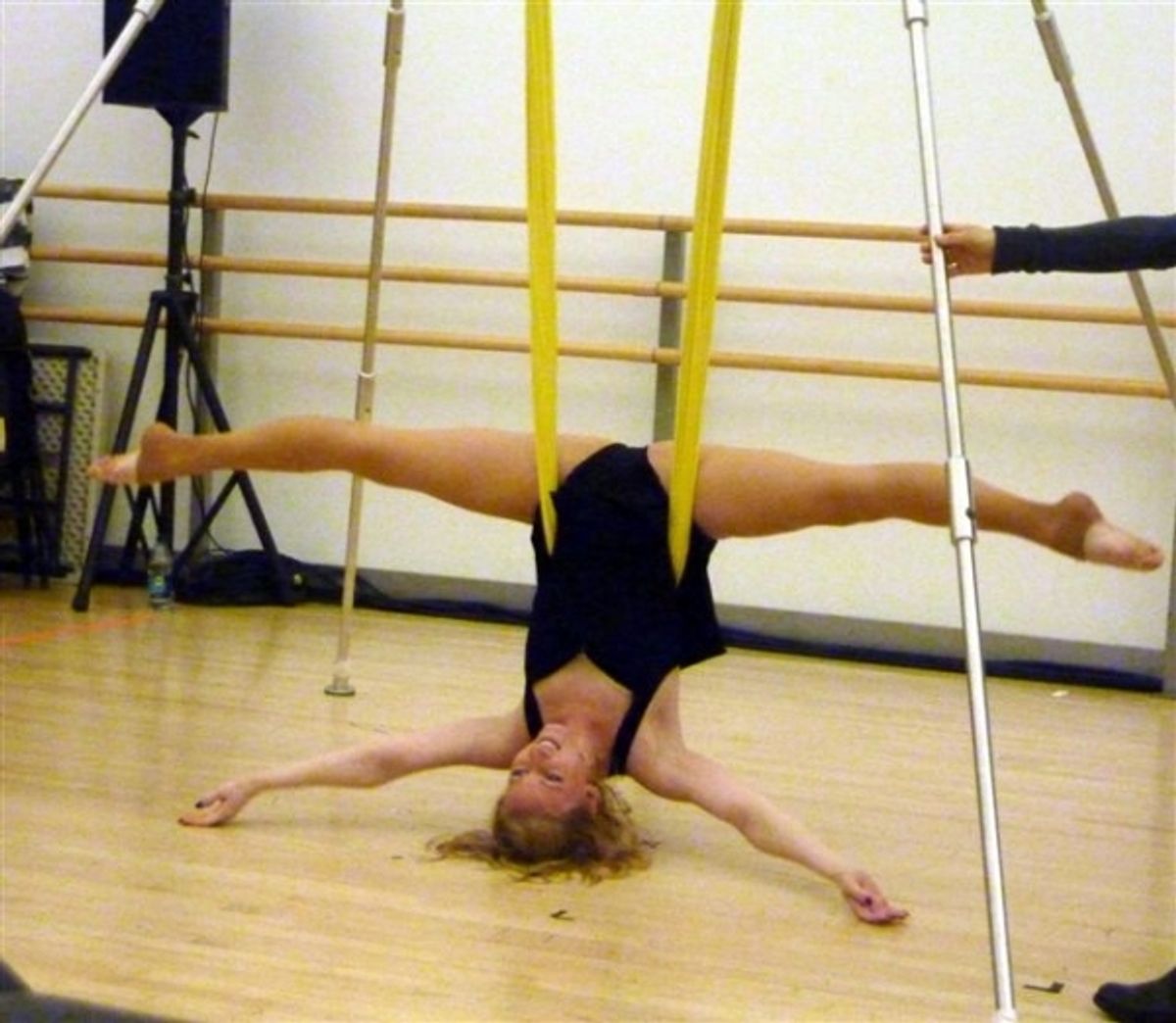 Molly Tynes hangs around at 