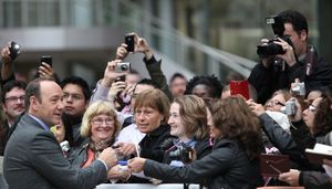 Kevin Spacey and fans Photo