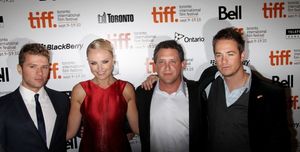 Ryan Phillippe, Malin Akerman, Steven Silver, and Frank Rautenbach @ BroadwayWorld Ryan Phillippe, Malin Akerman, Steven Silver, and Frank Rautenbach Photo
