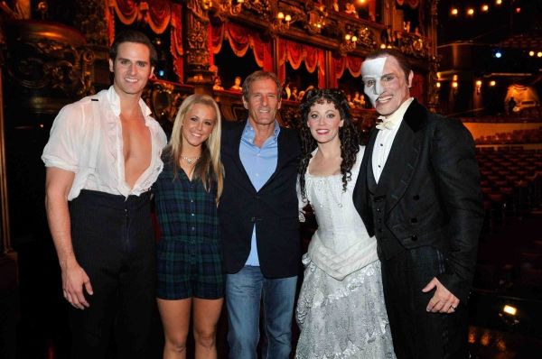 Photo Flash: Michael Bolton and DWTS Partner Chelsie Hightower Attend PHANTOM in Las Vegas — photo 1 of 1