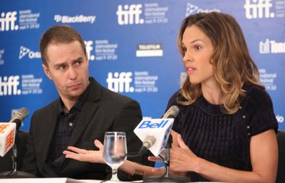 Sam Rockwell and Hilary Swank Photo