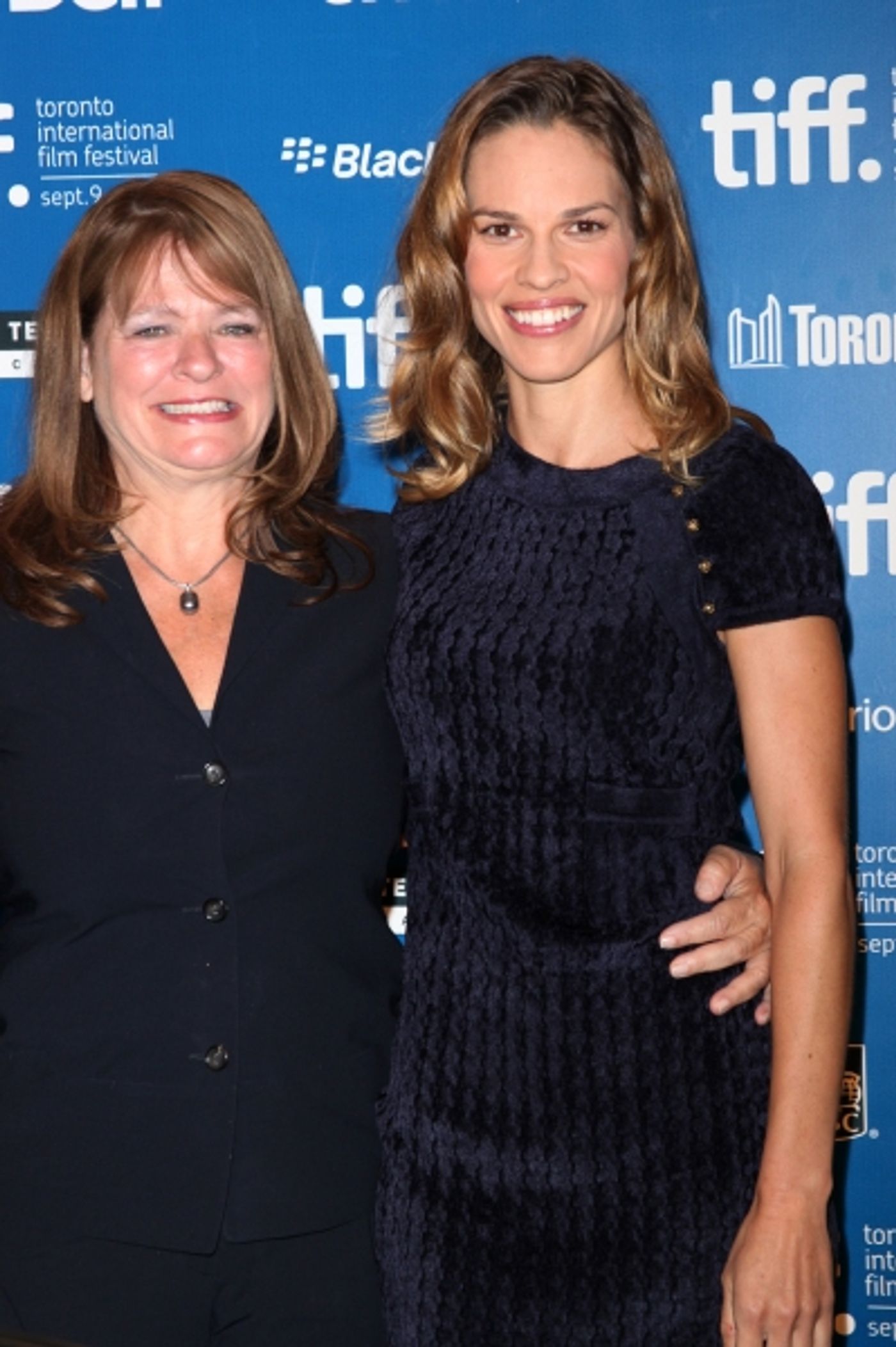 Photo Coverage: CONVICTION Press Conference at the Toronto International Film Festival  Image