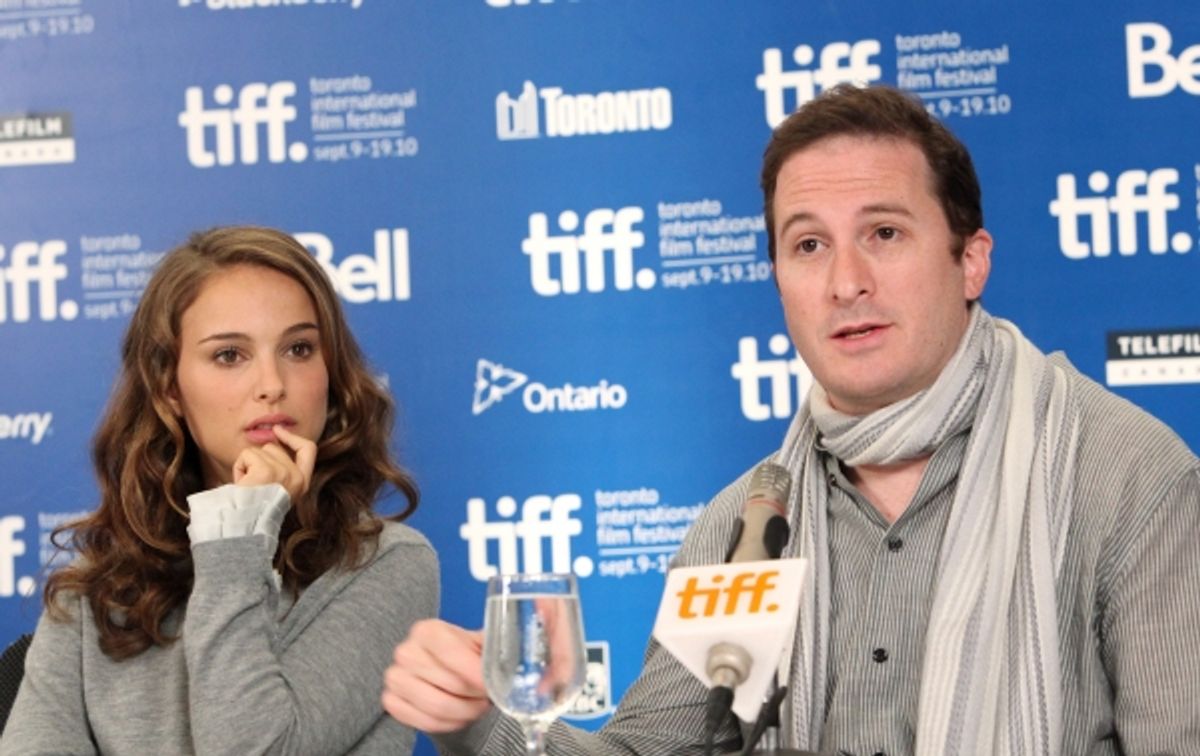 Natalie Portman and Darren Aronfsky at 