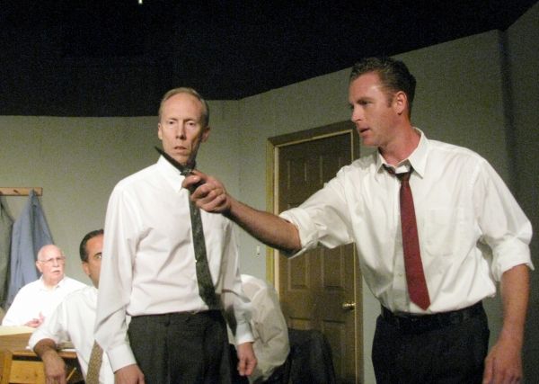 John Helmke and Ken Ammerman with Alex Campbell and Vincent Pileggi  Photo