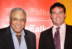 James Earl Jones and Patrick Healy Photo