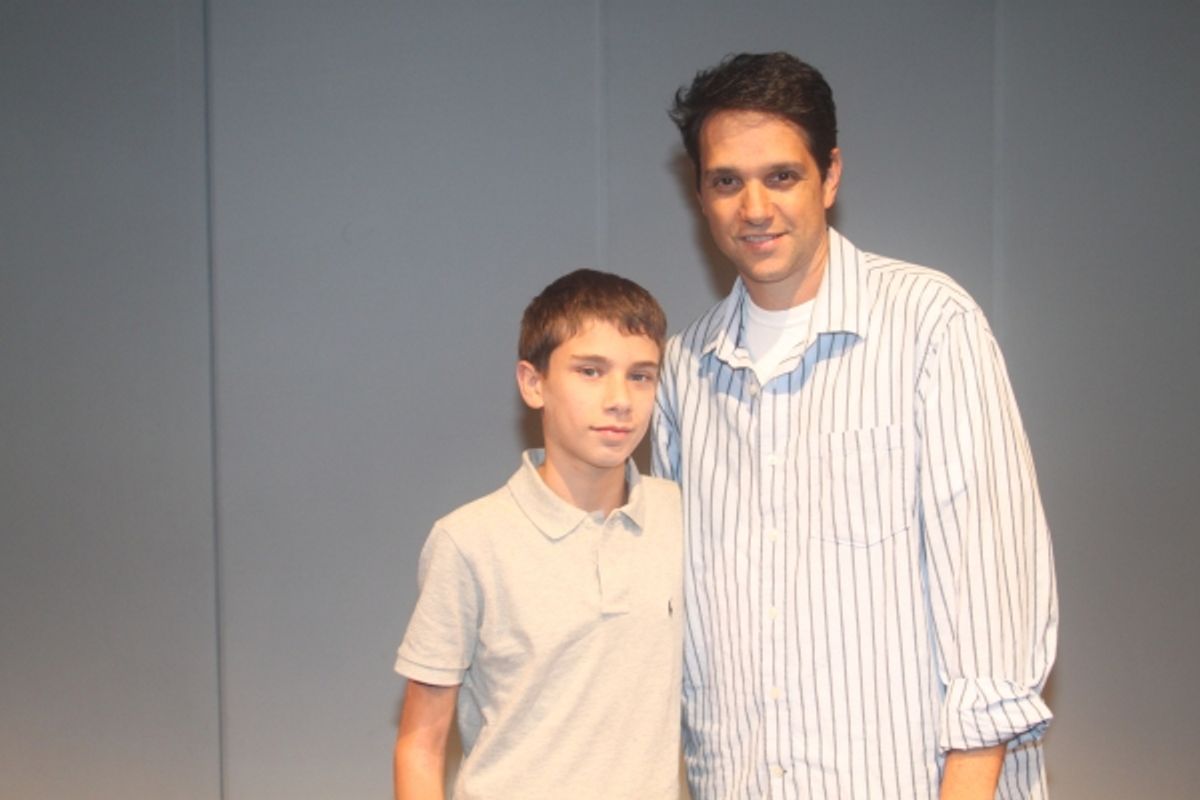 John Barbieri and Ralph Macchio  at 