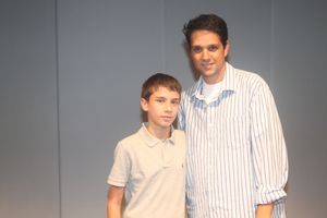 John Barbieri and Ralph Macchio @ BroadwayWorld John Barbieri and Ralph Macchio Photo