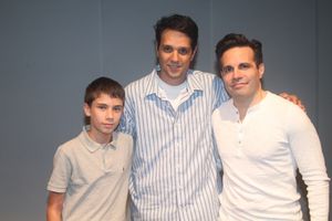 John Barbieri, Ralph Macchio and Mario Cantone @ BroadwayWorld John Barbieri, Ralph Macchio and Mario Cantone Photo