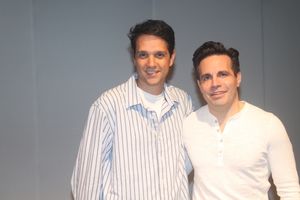 Ralph Macchio and Mario Cantone @ BroadwayWorld Ralph Macchio and Mario Cantone Photo