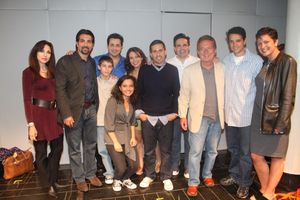 Valerie Smaldone, Robert Nicotra (Producer) Johnny Tammaro, John Barbieri, Kendra Jain,
Jamie-Lynn, Charles Messina (Writer), Mario Cantone, TEd Kurdyla (Executive Producer), Ralph Macchio and Josselyne Herman-Saccio (Producer) @ BroadwayWorld Valerie Smaldone, Robert Nicotra (Producer) Johnny Tammaro, John Barbieri, Kendra Jai Photo