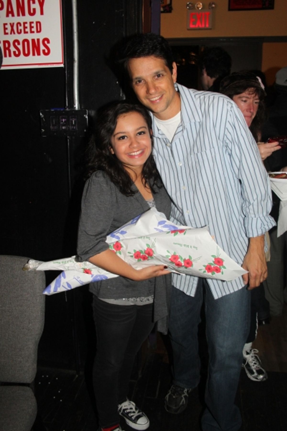 Kendra Jain and Ralph Macchio at 