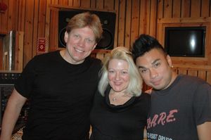 Rob Bowman, Lynn Pinto and Andros Rodriguez Photo