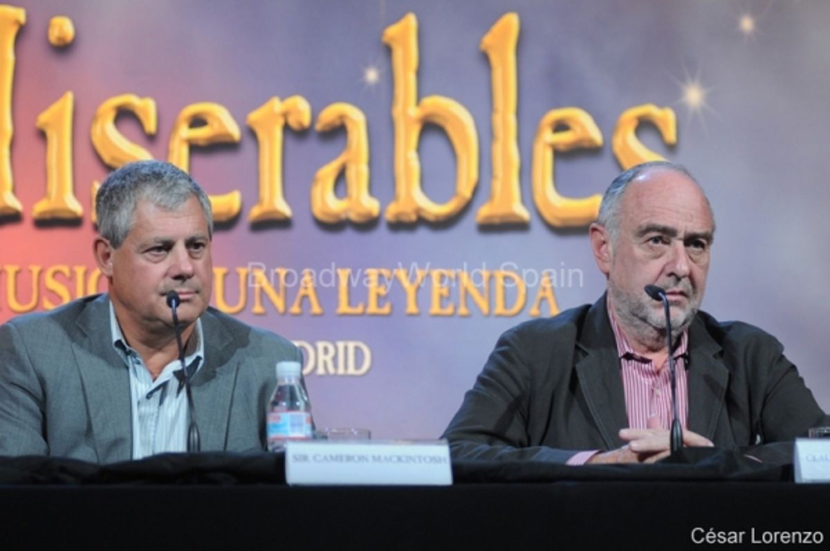 Cameron Mackintosh y Claude-Michel SchÃ�'Â¶nberg at 