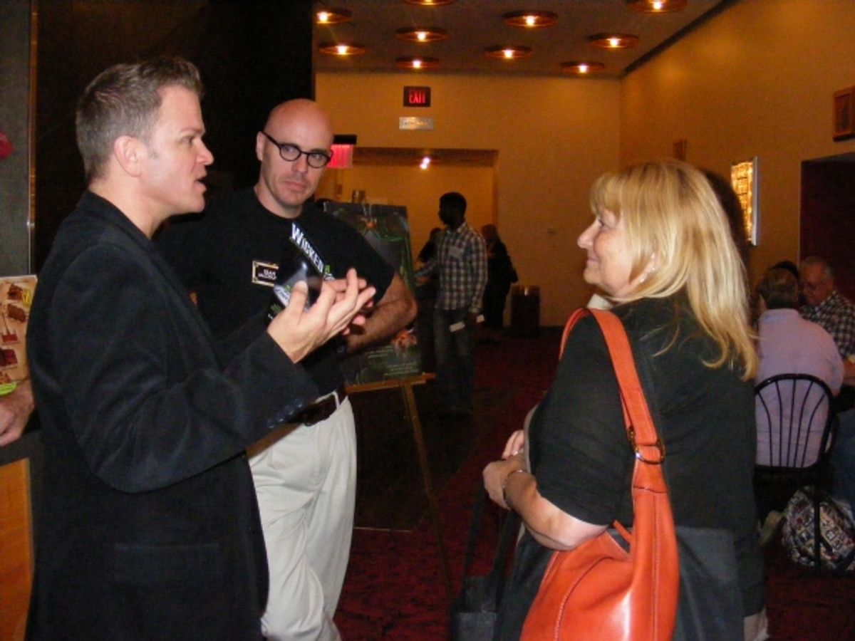 Sean McCourt from 'Behind the Emerald Curtain' with Educators at 